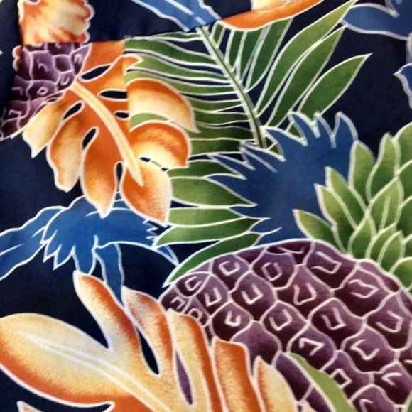 Hilo Hattie Hawaiian Shirt Mens XL Used - Picture 8 of 9